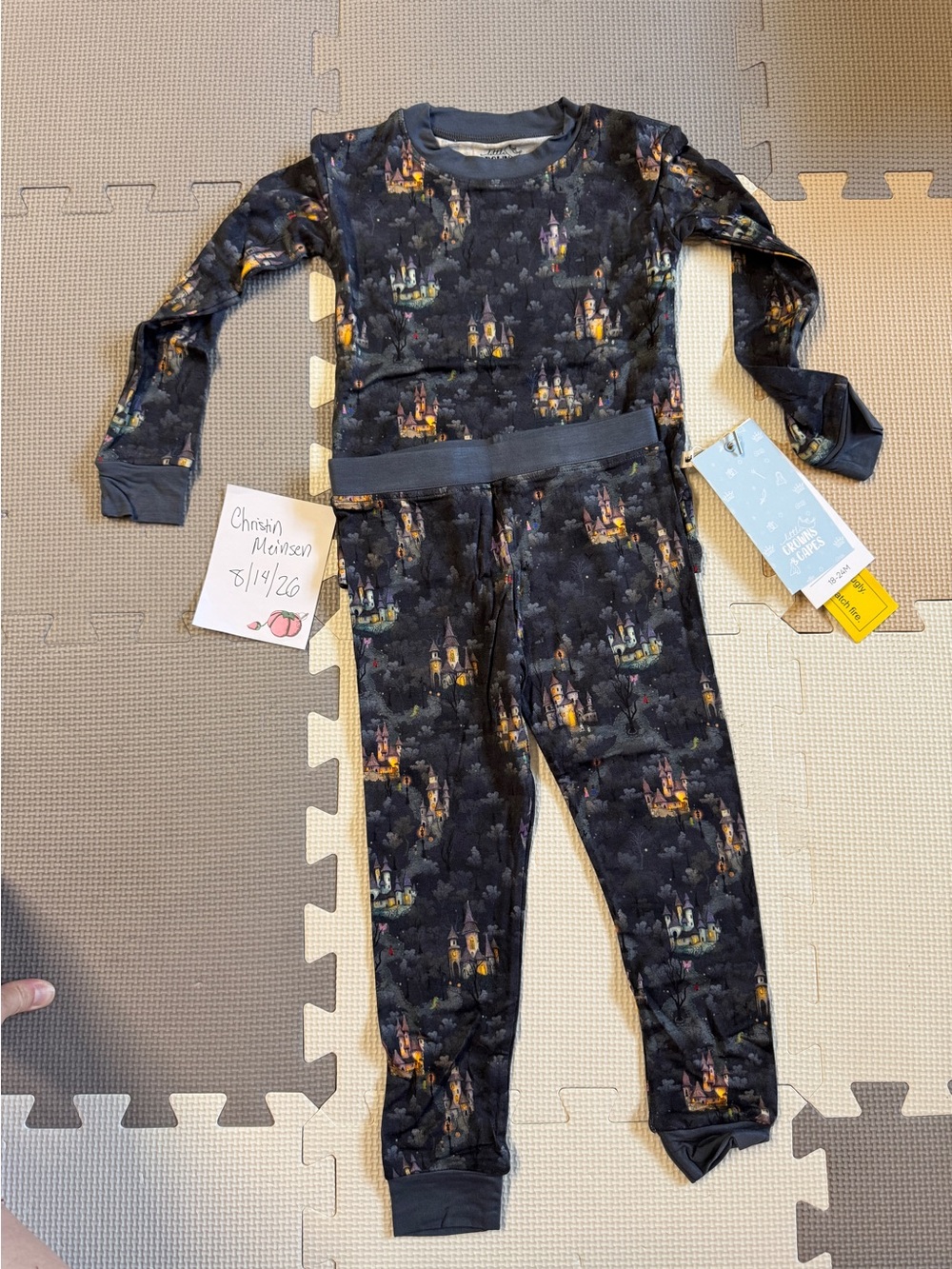 Little Crowns & Capes Halloween Jammies 18-24m